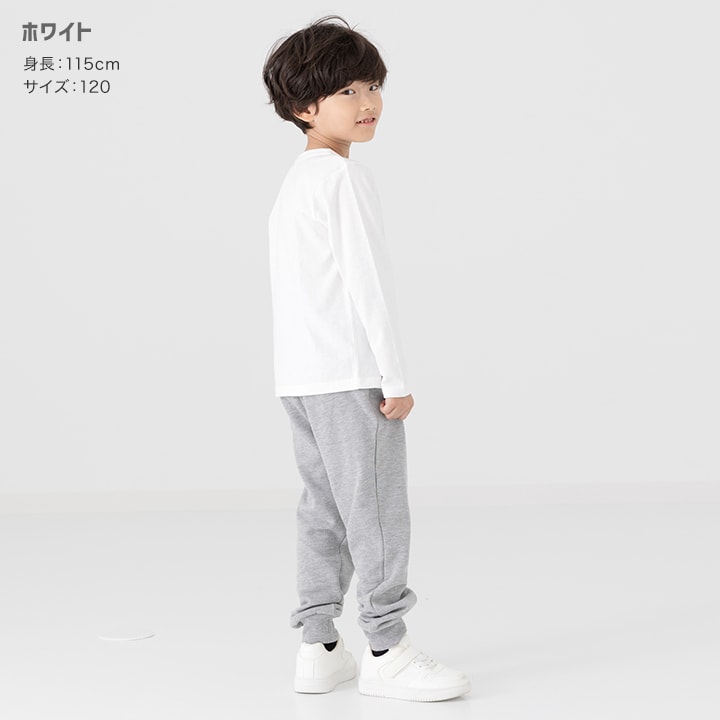 無地長袖Tシャツ
