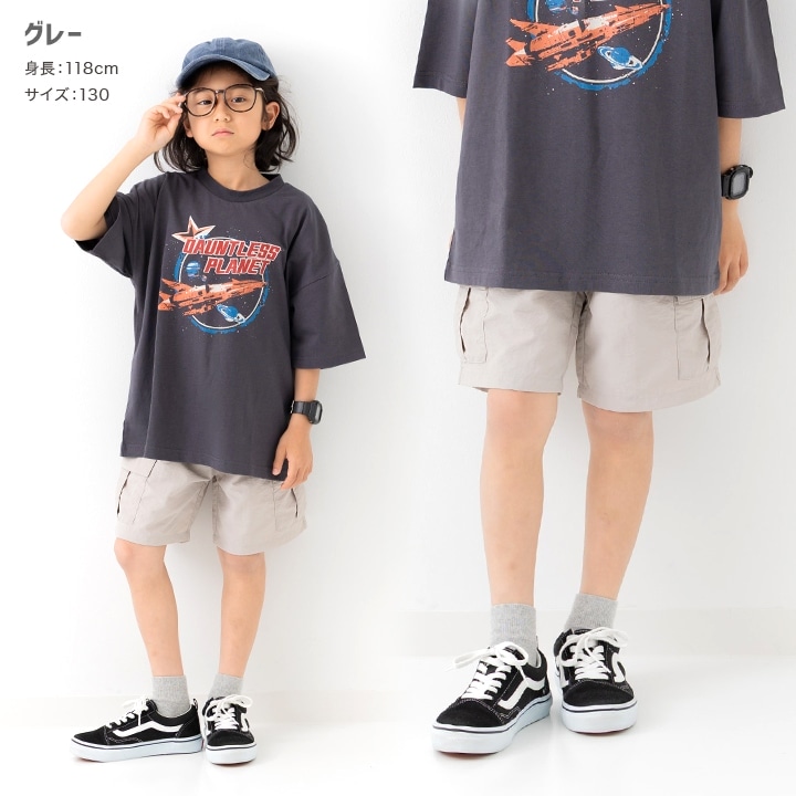 ナイロンカーゴハーフパンツ