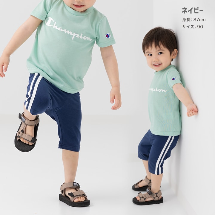 5分丈脇ラインレギンス