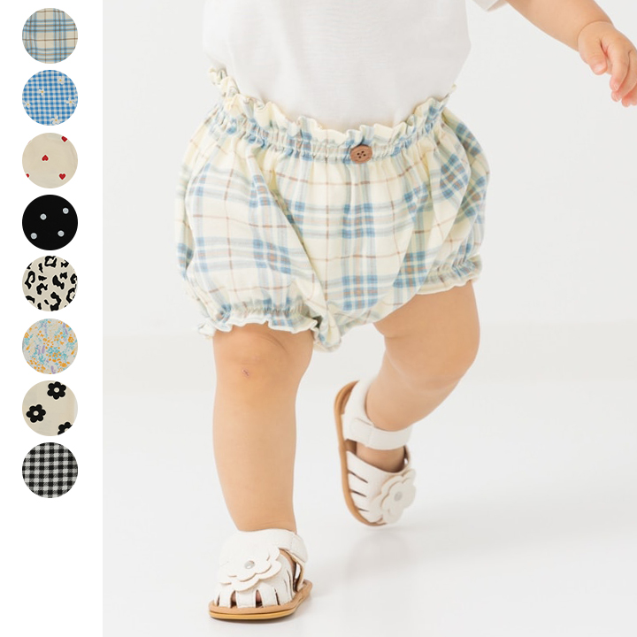 総柄ブルマパンツ