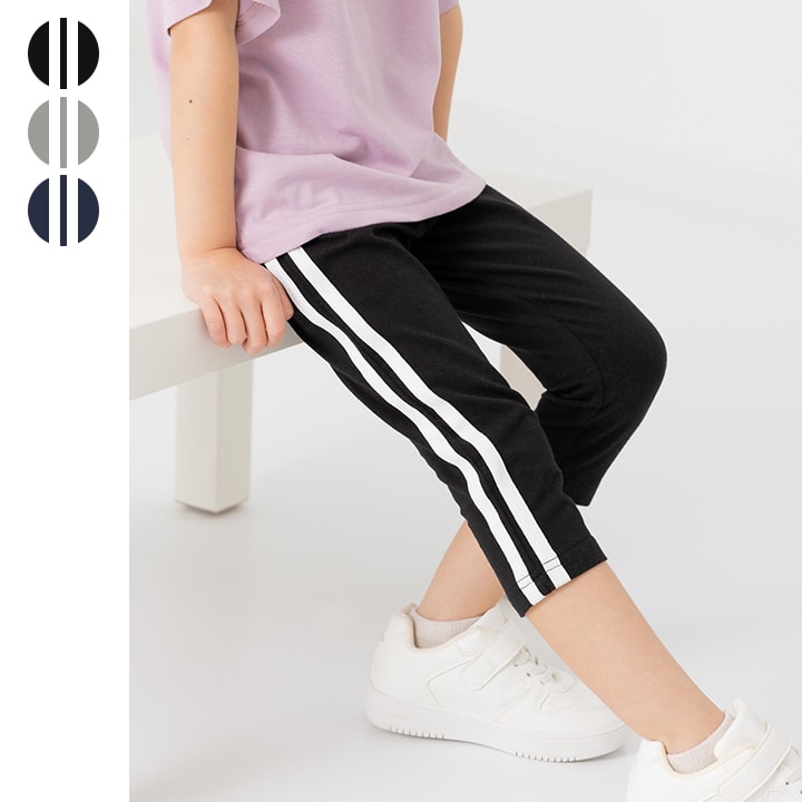 7分丈脇ラインレギンス