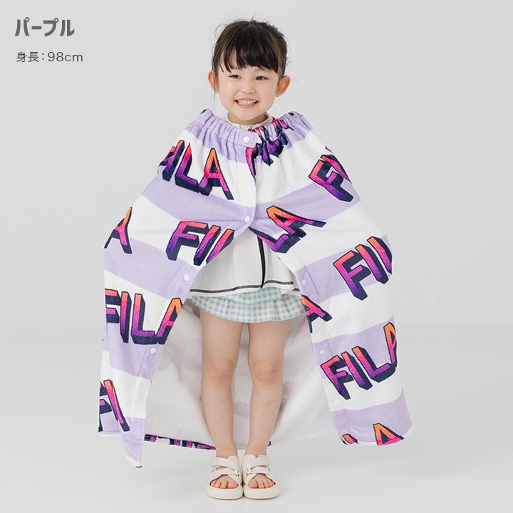 〈フィラ〉ボーダーラップタオル