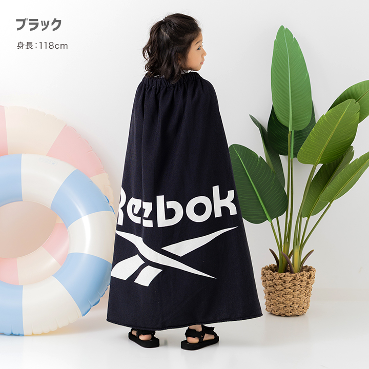 〈リーボック〉ロゴラップタオル