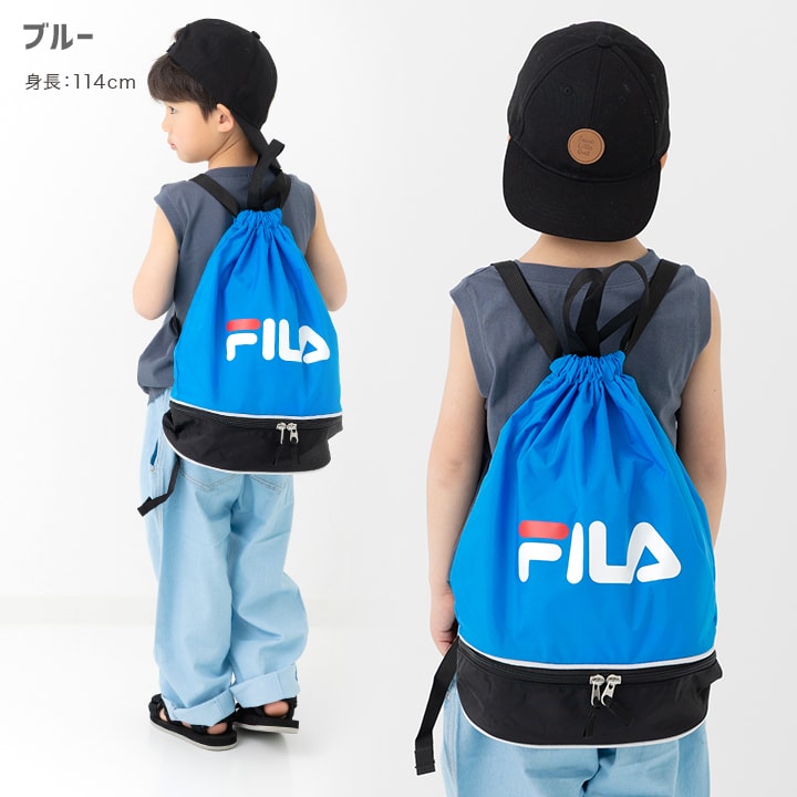 〈フィラ〉ロゴナップサック