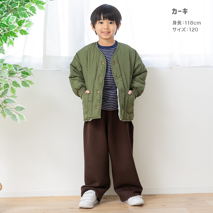 リバーシブル中綿ボアジャケット