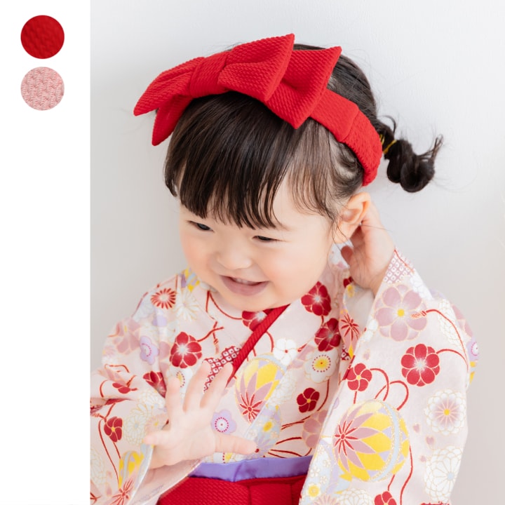 リボンヘアバンド