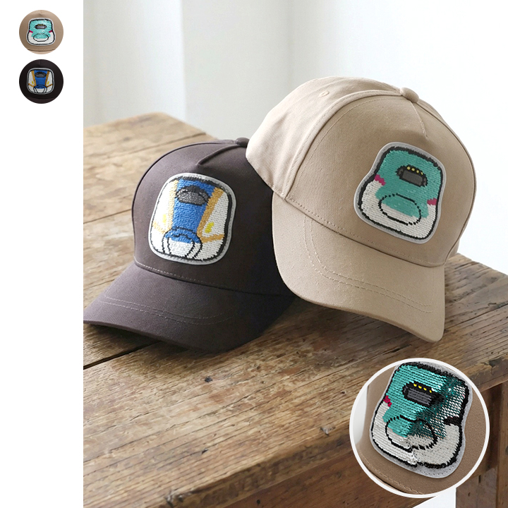 〈JR新幹線〉スパンコールキャップ