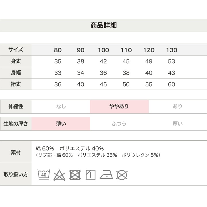 〈サンリオ〉長袖Tシャツ