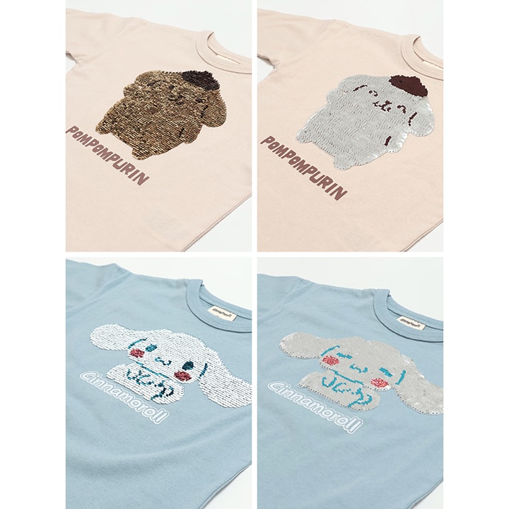 〈サンリオ〉キャラクター長袖Tシャツ