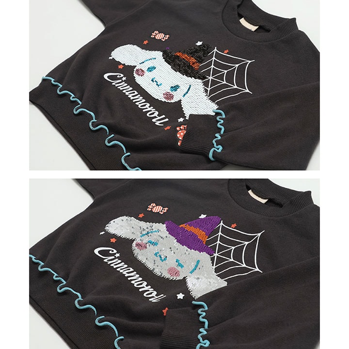 〈サンリオ〉ハロウィン裏毛トレーナー