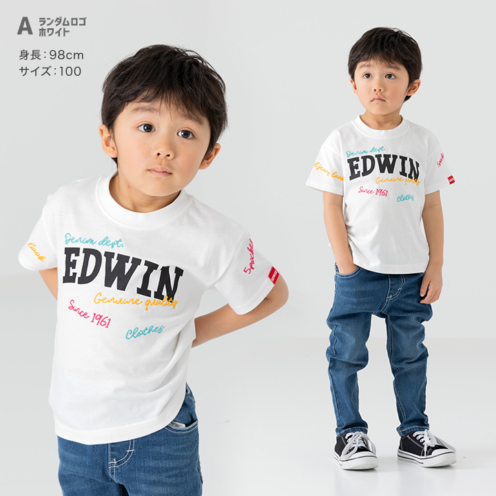 〈EDWIN〉半袖Tシャツ