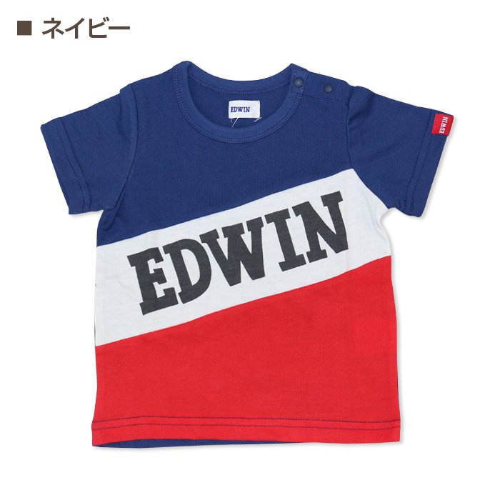 エドウイン 3段切替半袖Tシャツ