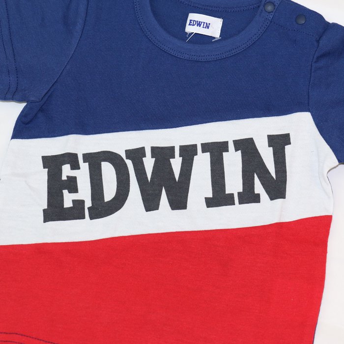 エドウイン 3段切替半袖Tシャツ