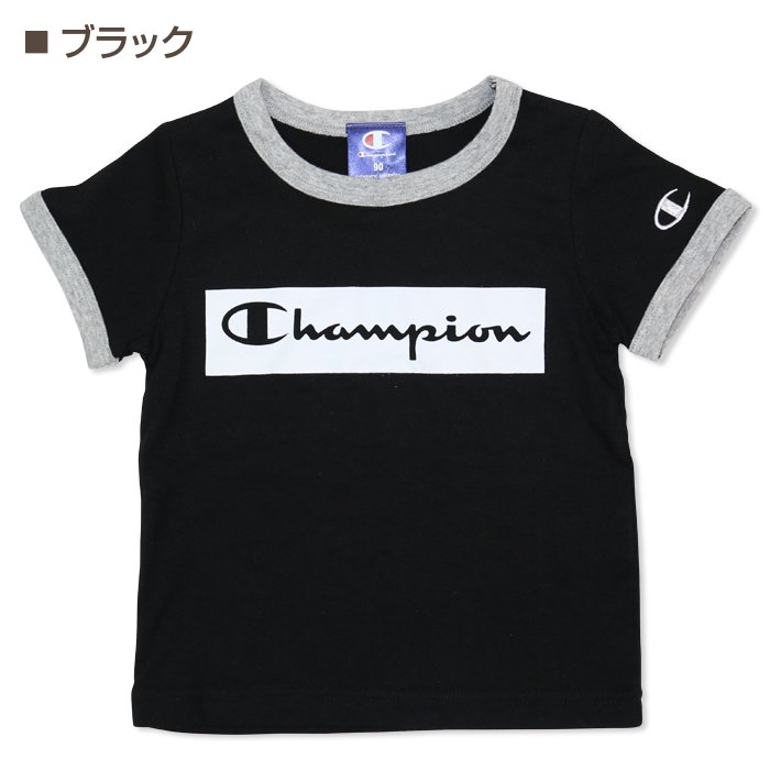 チャンピオン ボックスロゴ半袖Tシャツ