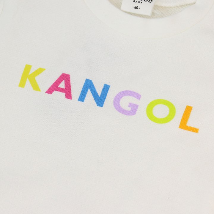 KANGOL/カンゴール 長袖ロゴカバーオール