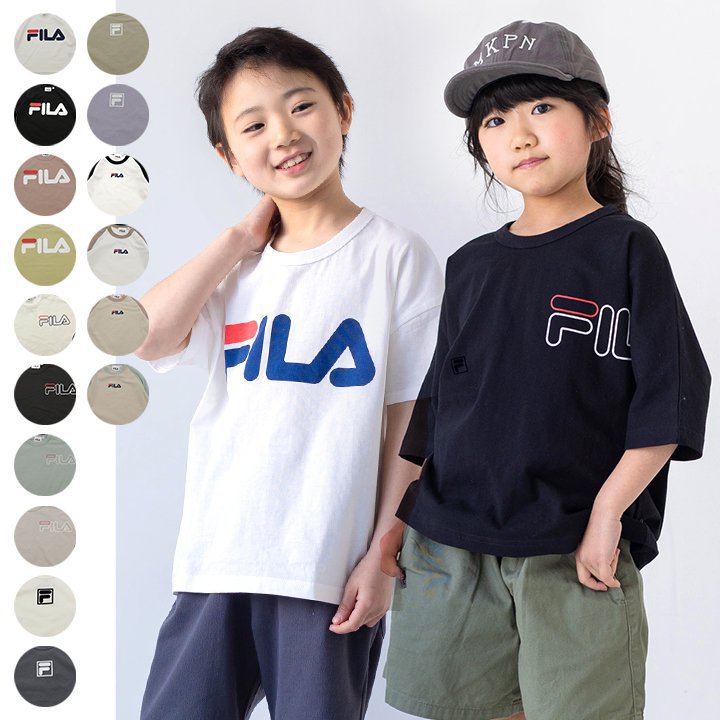 FILA/フィラ ビッグシルエットTシャツ｜子供服・ベビー服の通販