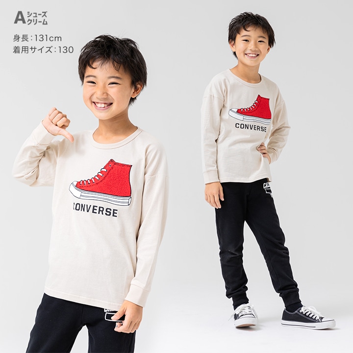 コンバース〉長袖Tシャツ｜子供服・ベビー服の通販 chil2