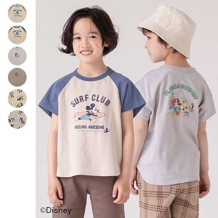 ミッキーマウス/半袖Tシャツ｜子供服・ベビー服の通販