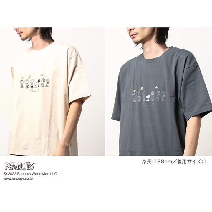 ピーナッツメンズTシャツ/PEANUTS