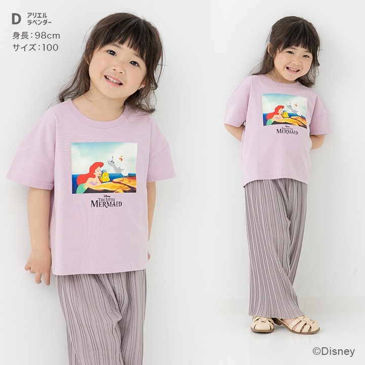 〈ディズニー〉デザイン半袖Tシャツ