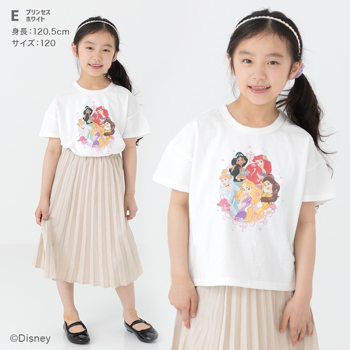 〈ディズニー〉デザイン半袖Tシャツ