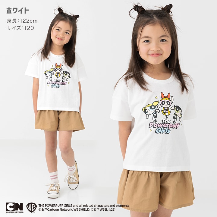 〈パワーパフガールズ〉半袖Tシャツ
