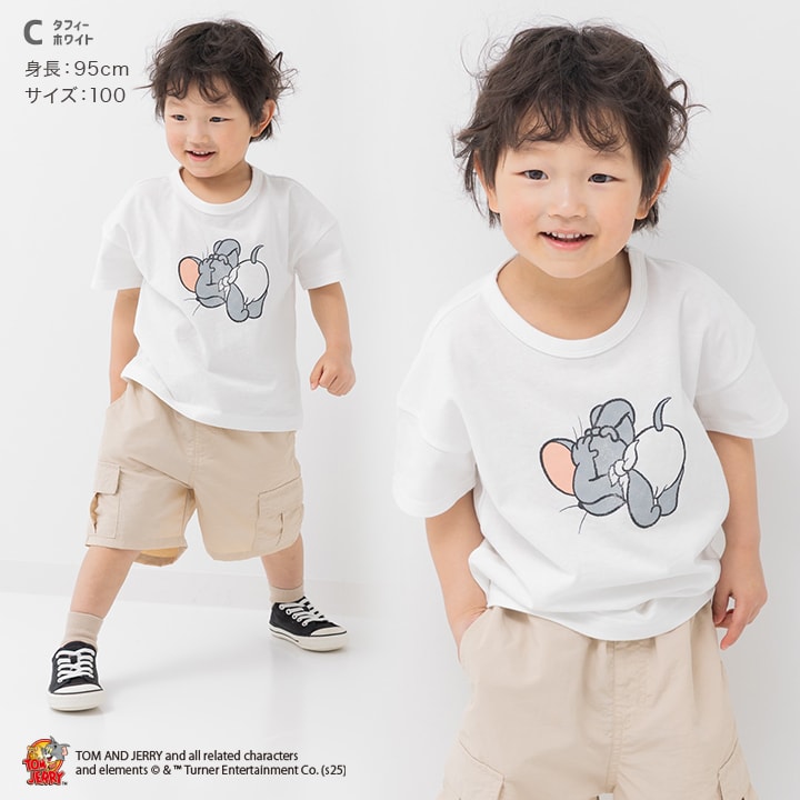 〈トムとジェリー〉半袖Tシャツ