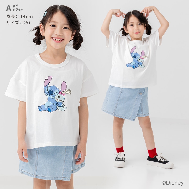 〈リロ&スティッチ〉半袖Tシャツ