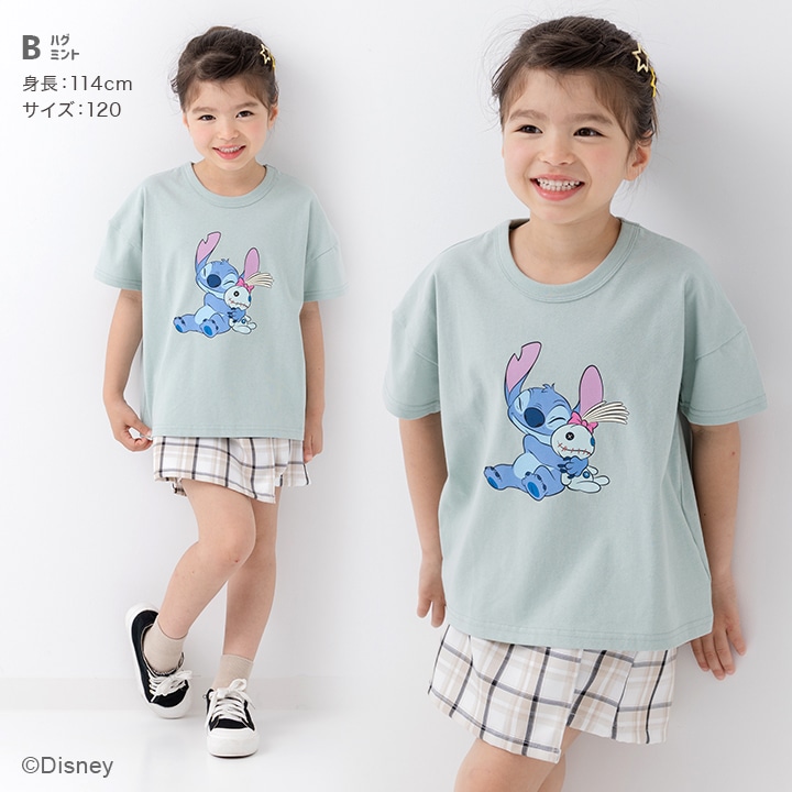 〈リロ&スティッチ〉半袖Tシャツ