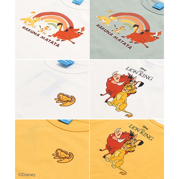 〈ライオンキング〉半袖Tシャツ