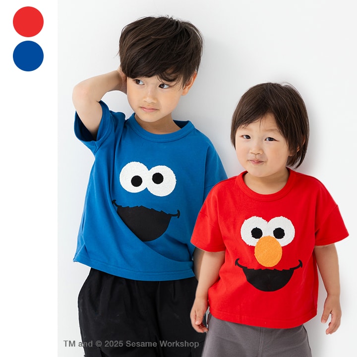 〈セサミストリート〉半袖Tシャツ