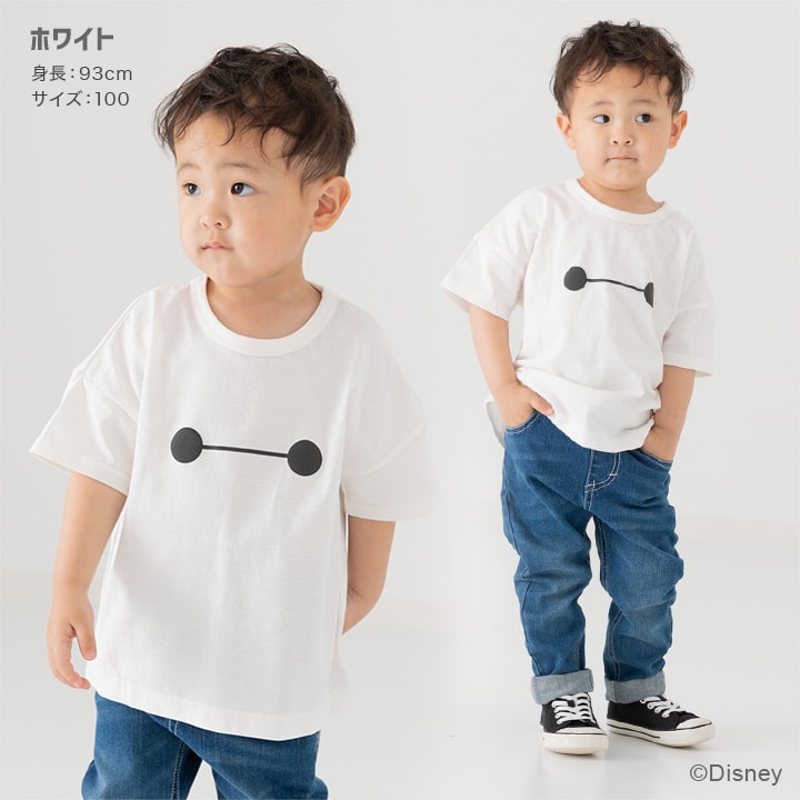 〈ベイマックス〉半袖Tシャツ