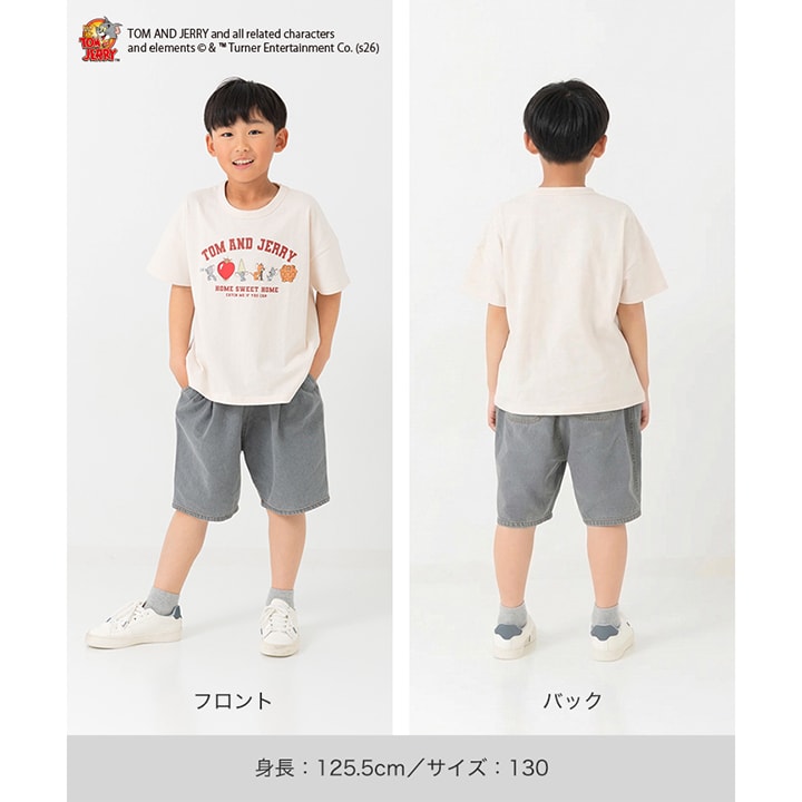 〈トムとジェリー〉半袖Tシャツ