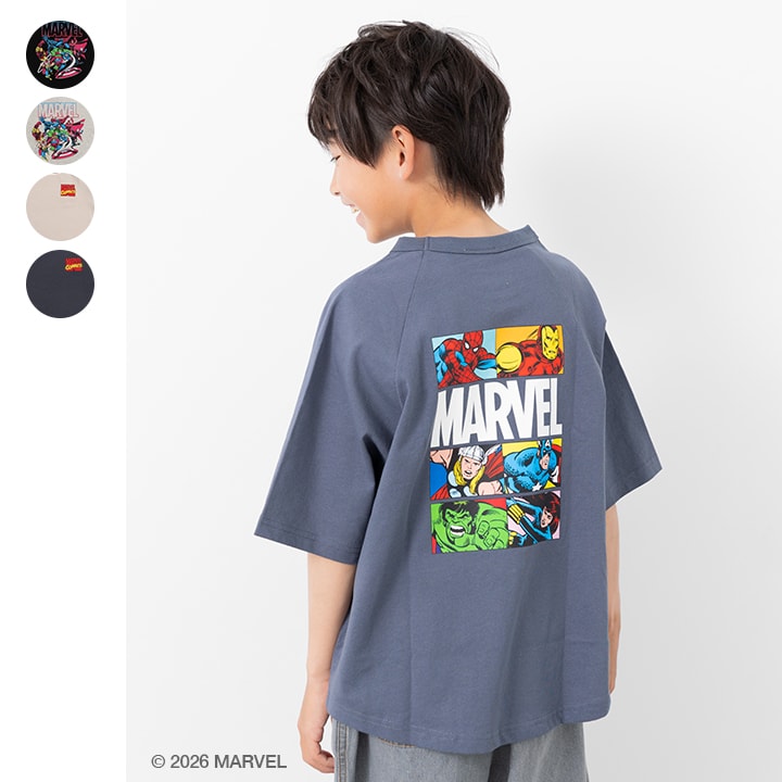 〈マーベル〉半袖Tシャツ