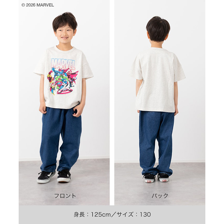 〈マーベル〉半袖Tシャツ