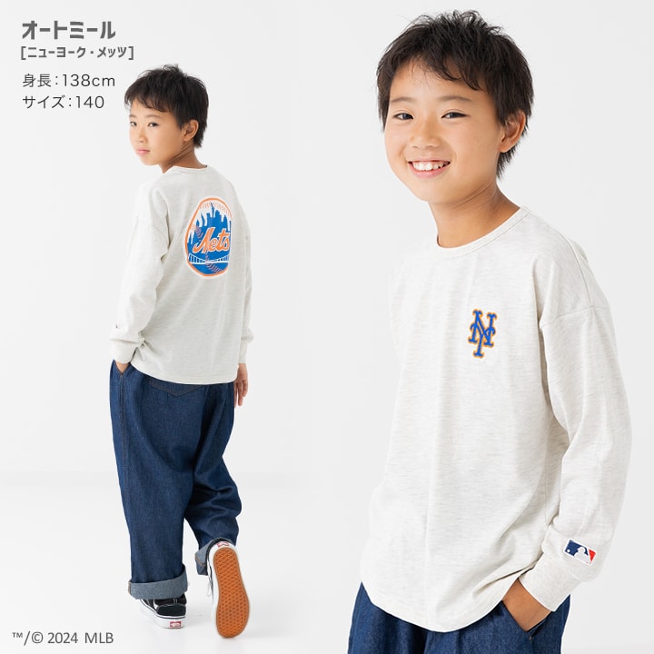 〈MLB〉長袖Tシャツ