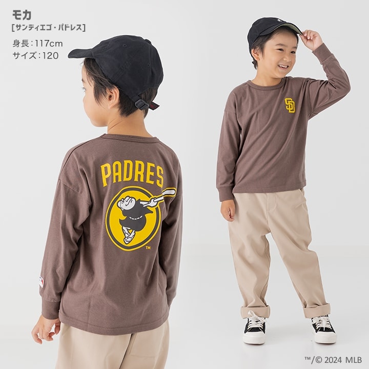 〈MLB〉長袖Tシャツ