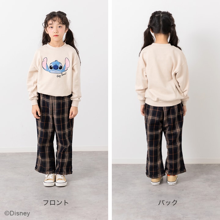 〈リロ&スティッチ〉裏毛トレーナー