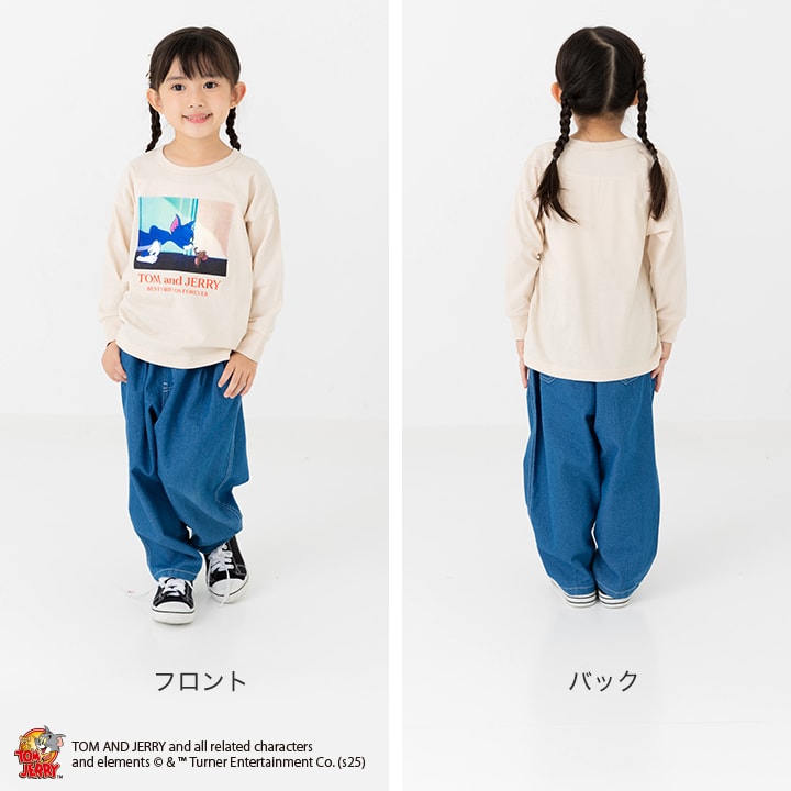 〈トムとジェリー〉長袖Tシャツ