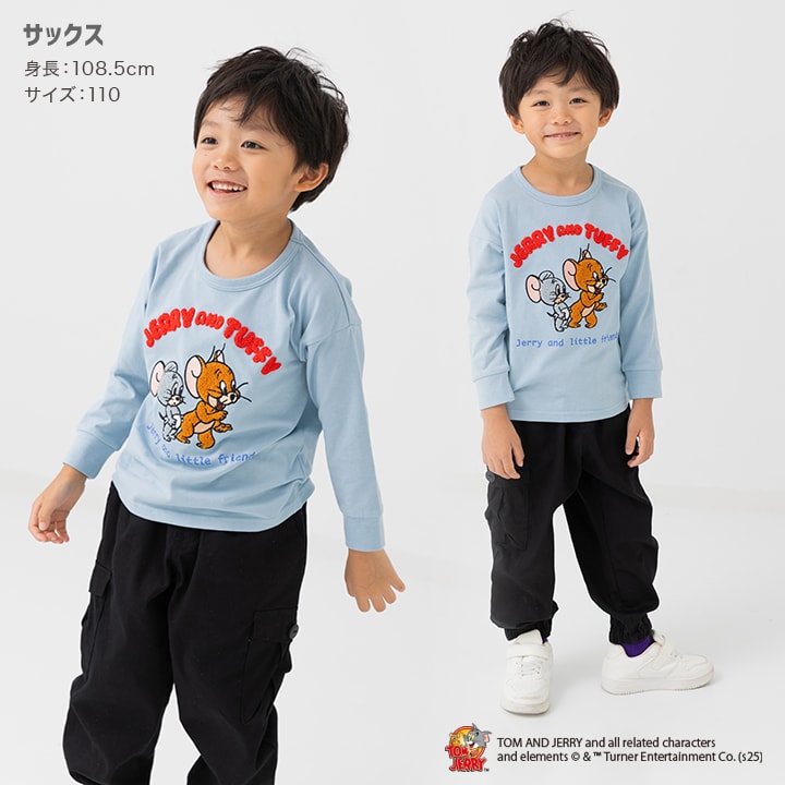 〈トムとジェリー〉長袖Tシャツ
