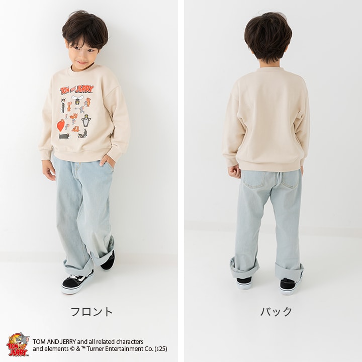 〈トムとジェリー〉裏毛トレーナー