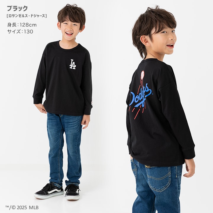 〈MLB〉長袖Tシャツ