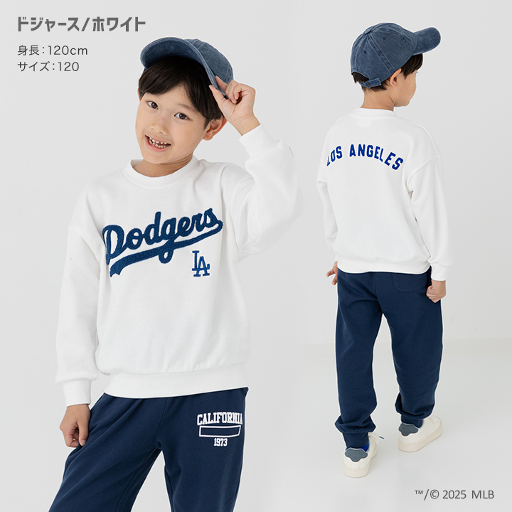 〈MLB〉裏毛トレーナー