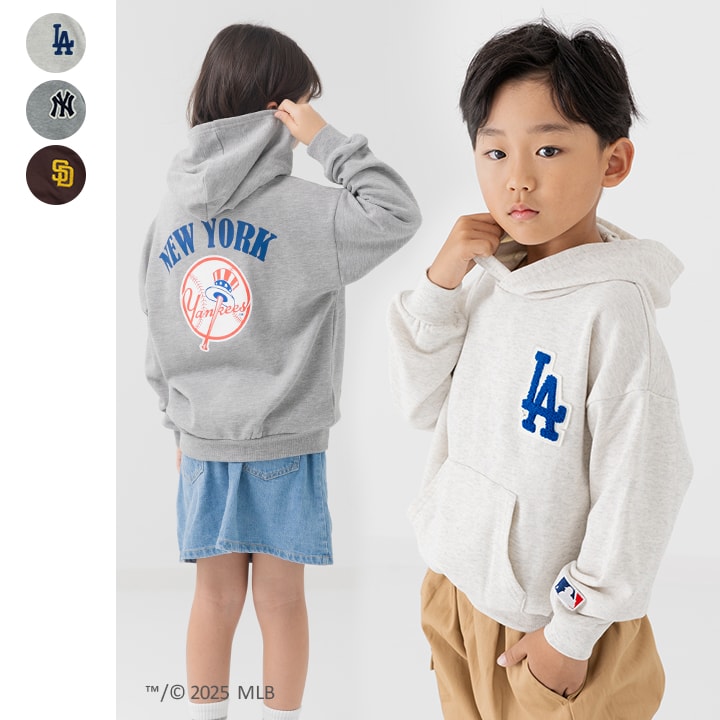 〈MLB〉裏毛パーカー