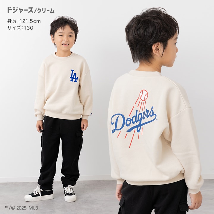 〈MLB〉裏起毛トレーナー