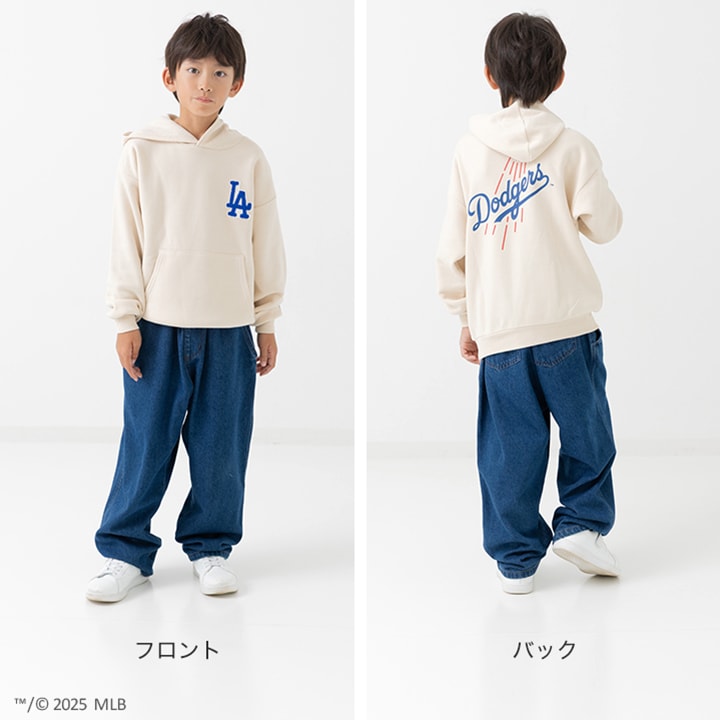 〈MLB〉裏起毛パーカー