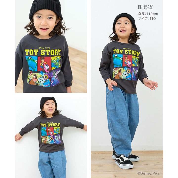 〈トイ・ストーリー〉長袖Tシャツ