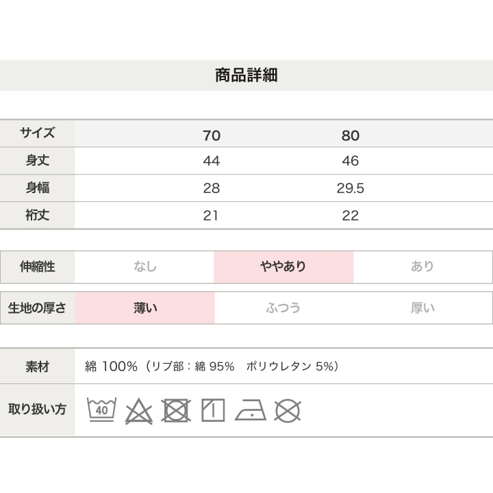 〈セサミストリート〉半袖ロンパース
