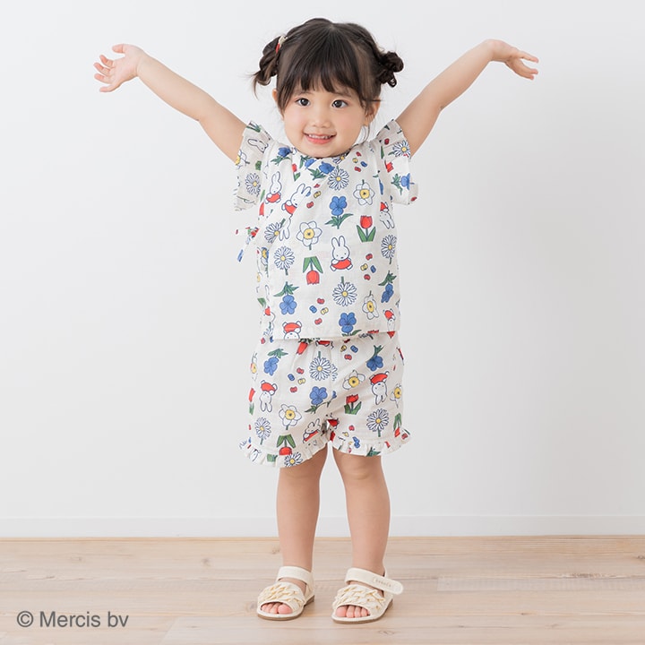 〈ミッフィー〉甚平上下セット